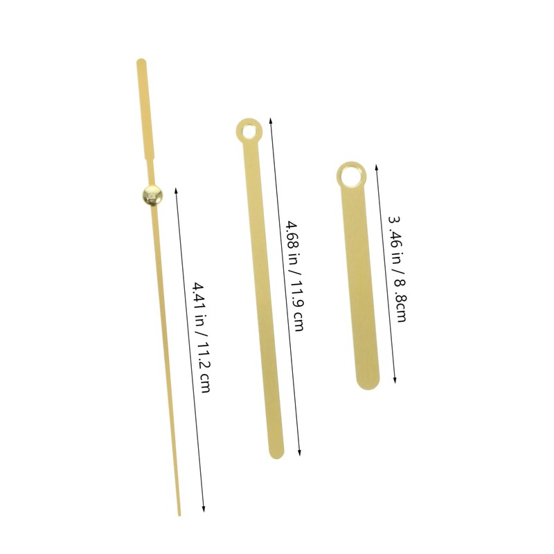LALAFINA 1 Set DIY Mute Clock Movement Kit Replacement Mechanism