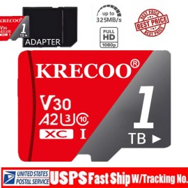 KRECOO Micro SD Card Ultra Memory Card 1TB 4K TF Class 10 SDXC SDHC Wholesale lot