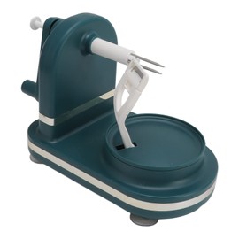 Kitchen Tools, Function PP Stainless Steel Hand Crank Apple Peeler for Kitchen Home Fruit Peel Machine Multi for Kitchen Home (Dark Green)