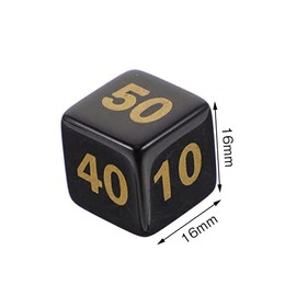 QUANTALY Damage Counter 20-Piece 6-Sided Dice Damage Counter Dice Counter Dice Card Counter Blood Volume Counter or Indicator for Pokémon Card Game Table Games