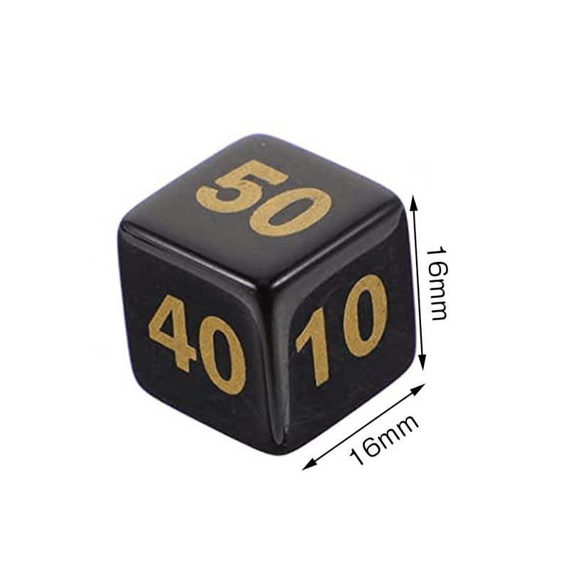 QUANTALY Damage Counter 20-Piece 6-Sided Dice Damage Counter Dice Counter