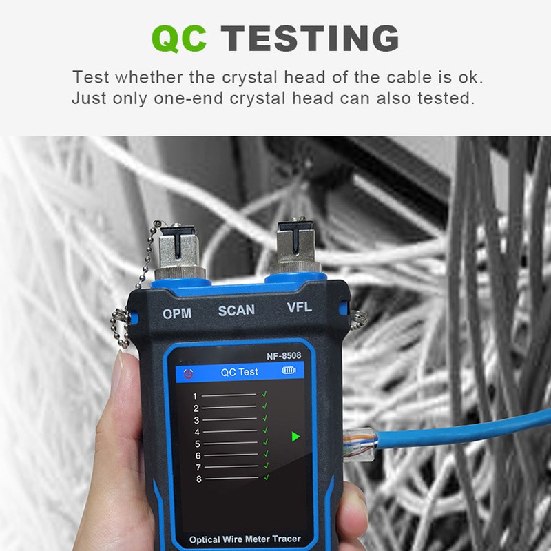 Network Wire Finder Optical Wire Meter Tracer Digital Fiber Optic