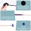 Mdoker Interchangebale Circular Knitting Needles Set 13 Pair Round Metal