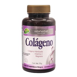 Suplementos Alimenticios Colageno Colágeno Hidrolizado Vitamina Magnesio Skin Care Vitaminas Mujer Hombre Multivitaminico 100 Comprimidos 700