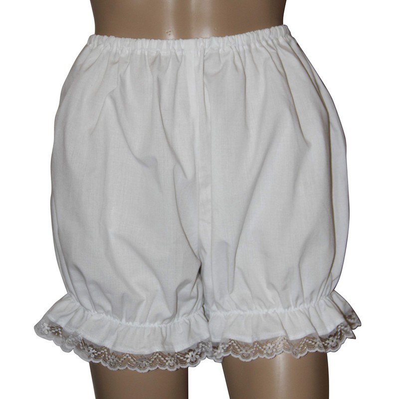 Brigitta Victorian/Edwardian Bloomers - Pantaloons With Lace Trim Fancy Dress