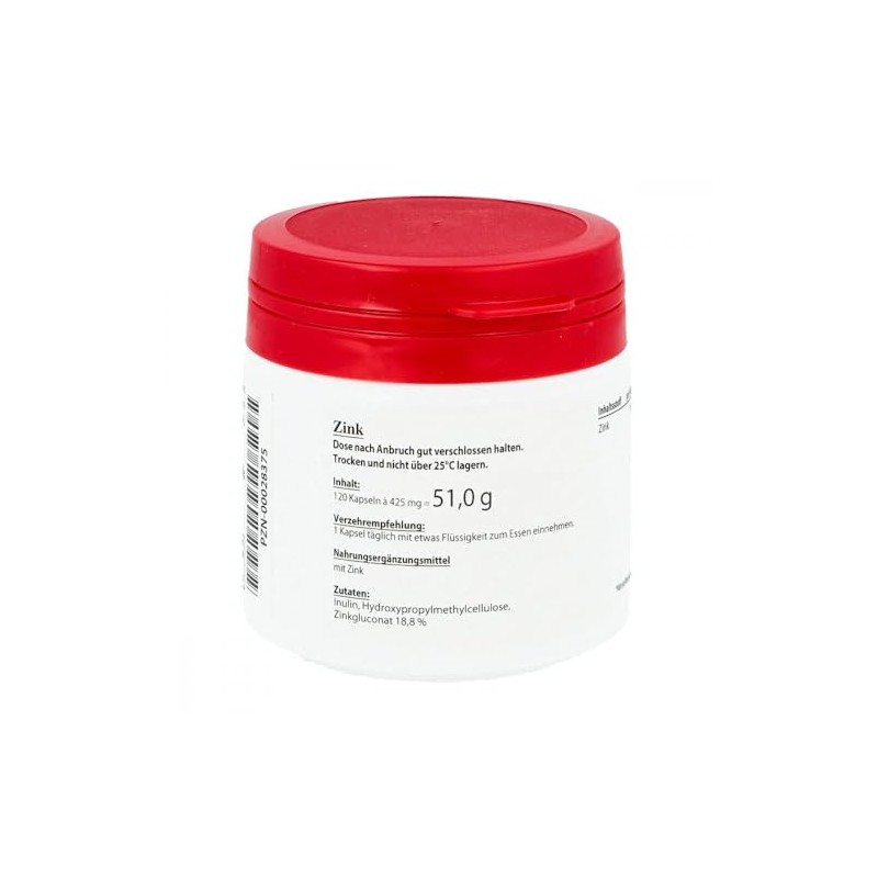 HYPO A Zinc Capsules Pack of 120