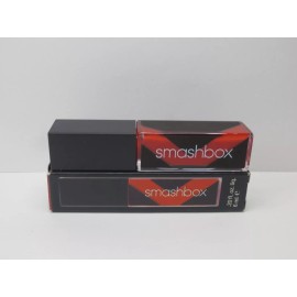 SMASHBOX BE LEGENDARY LONG-WEAR LIP LACQUER FIRECRACKER 0.20 OZ BOXED (LOT OF 2)