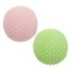 Baluue 2pcs Fitness Massage Balls for Myofascial Release Portable Acupoint