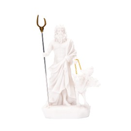Pluto Hades - Estatua griega del Señor del Inframundo Muerto Museo de 6.2 pulgadas