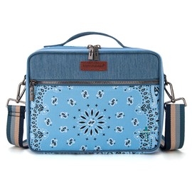 Montana West Bible Covers for Women Men with Leather Bookmark Carrying Book Case Church Bag Outdoor Protective