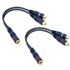RCA Male to 2RCA Female Video Audio Y Type RCA