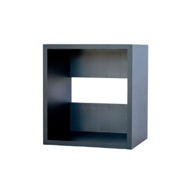 Custom Sized 1-Cube Cubby; Choose color, width, depth, and height. Units are 3/4 inch thick premium grade melamine for strong, solid unit. Easy assembly. Place on the floor or mount on a wall.