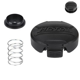DWO1DT995 Tapa de repuesto para cabezal de recortadora+resorte+base compatible con Dewalt DCST920 DCST922 DCST970 DCST990 DCST925 recortadora inalámbrica (1+1+1)