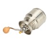 Manual Coffee Grinder Stainless Steel Solid Wood Hand Coffee Bean