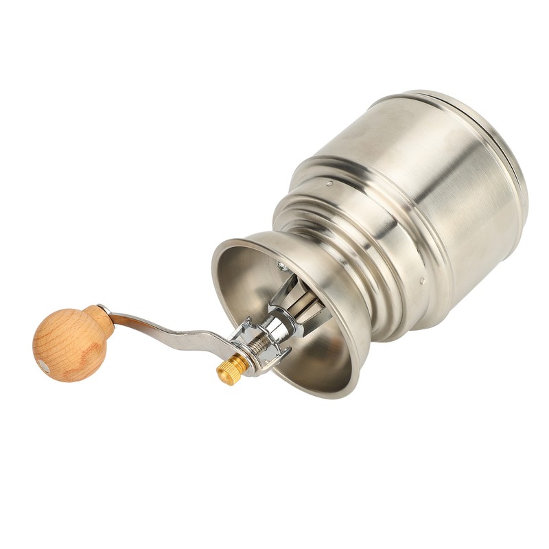 Manual Coffee Grinder Stainless Steel Solid Wood Hand Coffee Bean