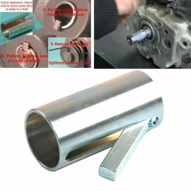 Unbranded 1" to 1-1/8'' 1/4" Key Gas Engine Pulley Crank Shaft Sleeve Adapter Predator-PL