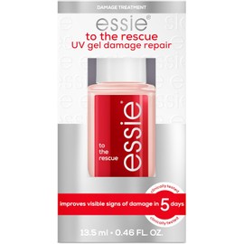essie To The Rescue UV gel damage repair nail treatment, 13.5ml, made in Spain, Shipped from UK