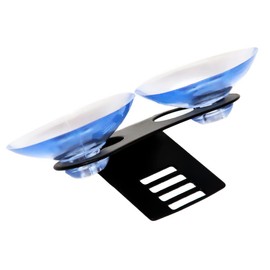 Ramtech Car Windshield Mount with Suction Cup Holder for Radar Laser Detector, Compatible with Escort Passport 4200 4500 4600 5000 6800 7500 7500s 8500 8500 X50 9500i 9500ix C65 S55 SC55 X70 X80, WMLD