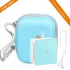 Aproca Blue Hard Travel Storage Protective Case, for Phomemo M02