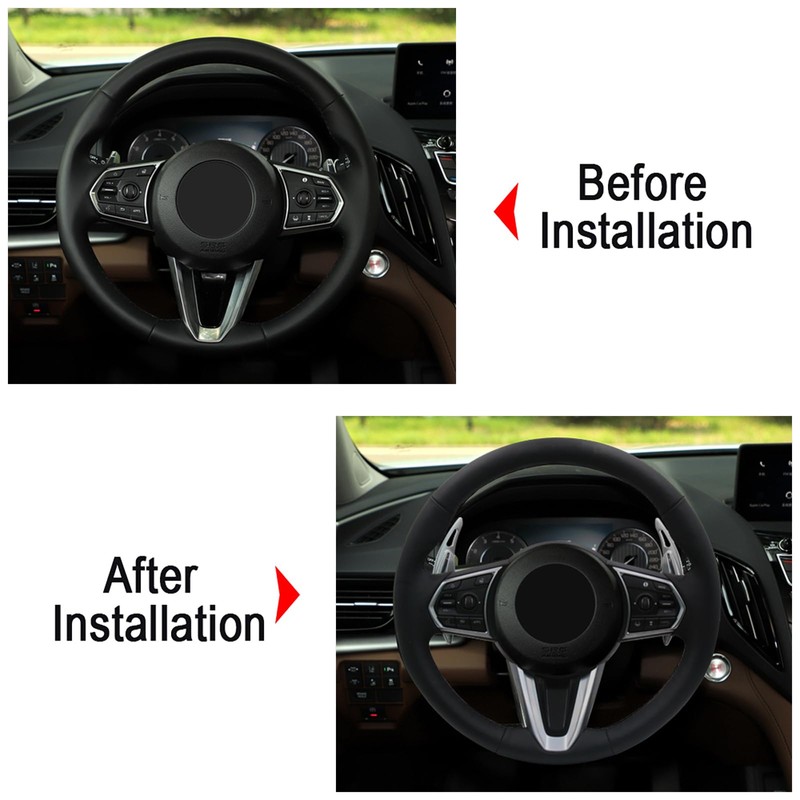 For Acura MDX/RDX/TLX (2021-2024) Aluminum Steering Wheel Paddle Shifters Shift