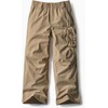 CQR Kids Youth Hiking Cargo Pants, UPF50+ Quick Dry Outdoor
