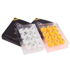 Everlast 3-Star Colored Ping Pong Balls 12-pack Orange