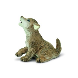 Safari Ltd. Wolf Pup Figurine - Detailed 1.85" Plastic Model Figure - Fun Play Toy for Boys, Girls & Kids Ages 1+