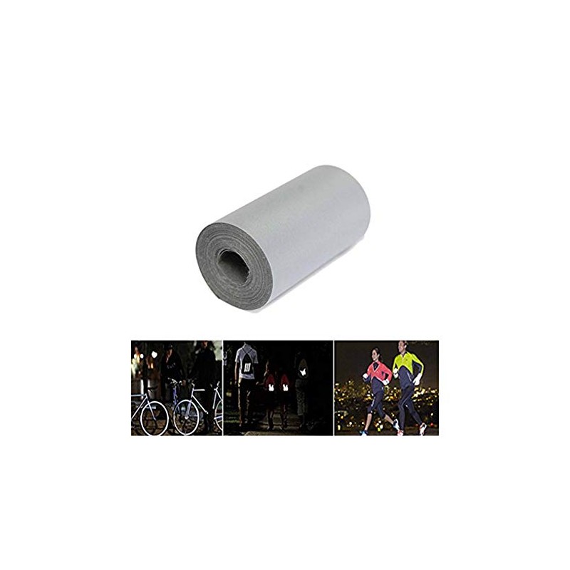 Alamor 3 Metres 5 cm Reflective Silver Tape Safety Warning