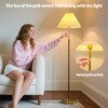 dujunlinghang Bright LED Floor lamp, Living Room Sofa Corner Bedroom