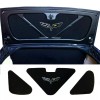 MIDWEST CORVETTE Corvette Cross Flag 100th Centennial Edition Emblem Trunk