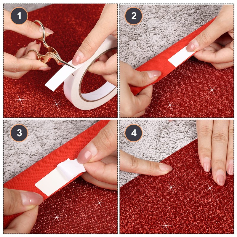 Tatuo Carpet Runner Runway Rug 55 GSM Thickness with Carpet