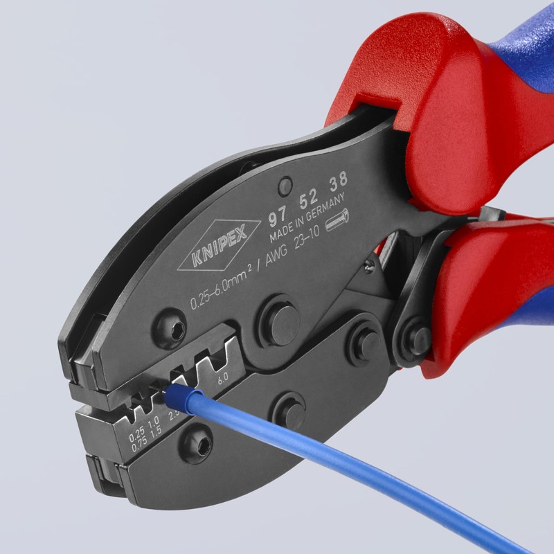 KNIPEX 97 52 38 5-Position Contact Crimping Pliers
