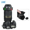 JJC Lens Hood With Side Window Design Shade Reversible Tulip
