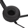RJ9 Telephone Headset Noise Cancelling Unilateral Corded Business Headphone with