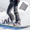 SUPERFINDINGS 6 Sets 3 Sizes Snowboard Binding Straps Replacement 206/227/264mm