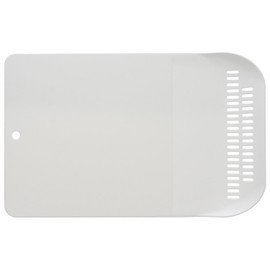 Bestco MA-3224 Antibacterial, Antiviral Cutting Board, Drainer, Spill-Resistant, White, Colpoke Drainer Cutting Board