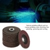 Flap Discs, 10Pcs Sanding Disc Polishing Wheel, 60 Grit Abrasive