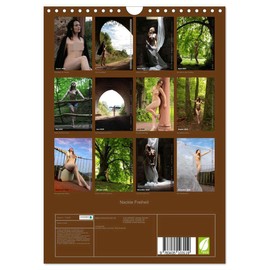 Nude Freedom (Wall Calendar 2025 DIN A4 High), CALVENDO Monthly Calendar