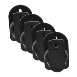 TEHAUX 4Pcs Speaker Wall Mount Bracket for Home Audio Holder for Surround Saving Design for Bookshelf Speakers Easy Installation