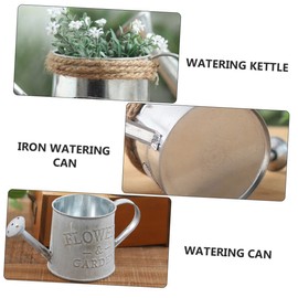8 Pcs Tin Watering Can Watering Can for Indoor Plants Pots for Outdoor Plants Pots for Indoor Plants Floral Arrangement Pot Flower Watering Pot Rustic Mini Tin Iron Flower Bucket