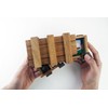 3D Wooden Box Puzzle Secret Unwrap a Hidden Treasure Gift