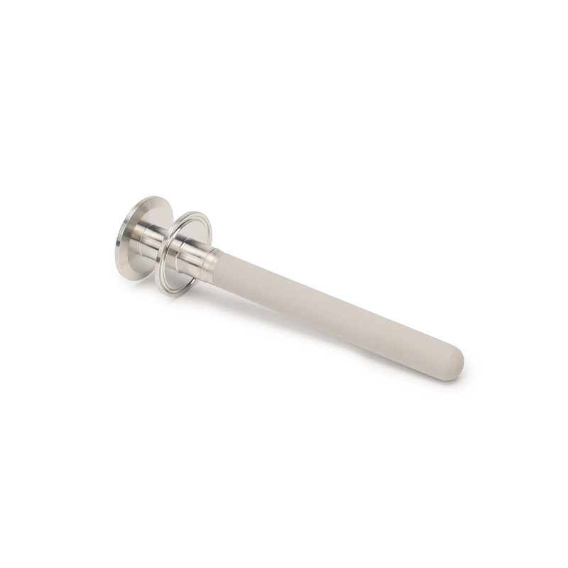 HOMHOK 1.5" Tri-Clamp Stainless Steel Carbonation Stone, 2 Micron Diffusion