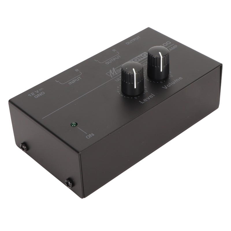 Phono Turntable Preamp Ultra Low Noise Independent Volume Control Phono