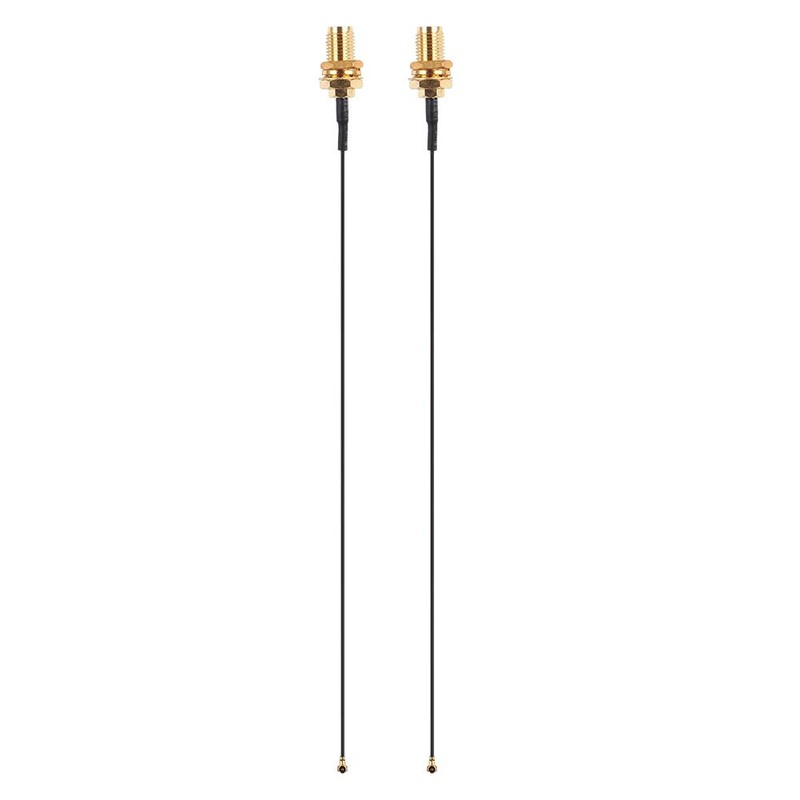 IPEX 4 to Male Thread Antenna, 2PCS RF0.81Omnidirectional Internal Pin