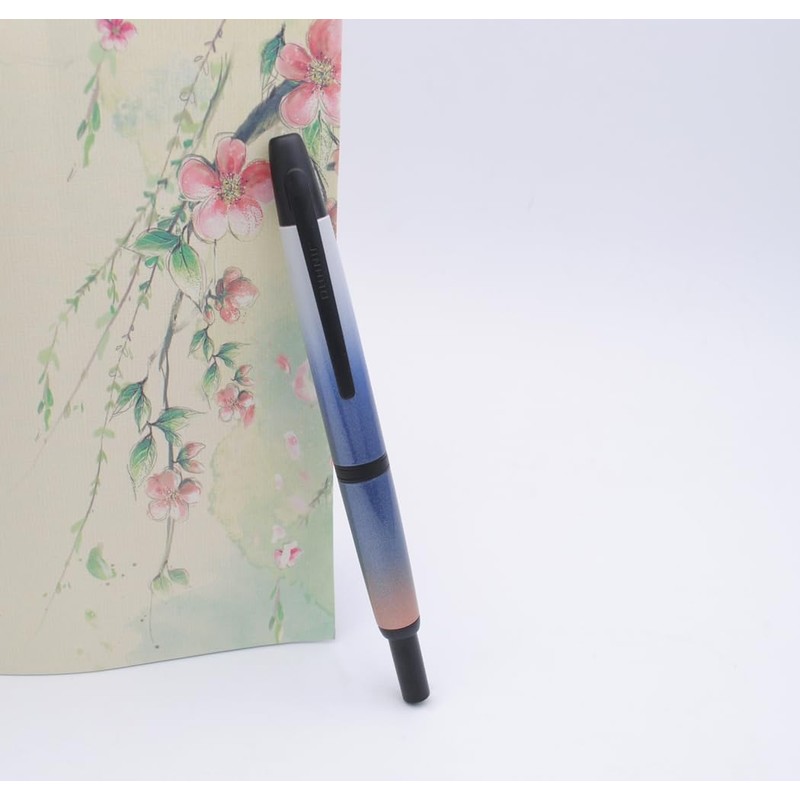 JINHAO 10 Press Fountain Pen Retractable Metal Pen with Ink