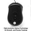Yadojingcn Wired USB Computer Mouse with Ergonomic Design, USB Computer