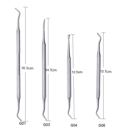 Kingsie 4 Piece Nail Polish Remover Stainless Steel Nail Lifter Nail File Zonde Sweetskin Treatment Curled Nails Thick Nails Feet Nail Care Foot Care Nail Care