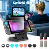 Switch2 Compatible Case, Sungale Protective Cover, Storage Case + Glass