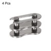 sourcing map Set of 4 Chain Master Connector Connector Pulley