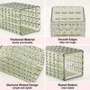 DASITON Makeup Brush Holder Organizer, Acrylic Makeup Brush Cup, Diamond